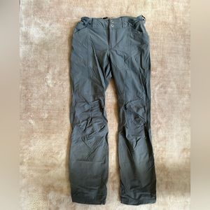 REI hiking pants grey